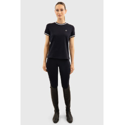 T-shirt Harcour Belsara dames Marine Marineblauw