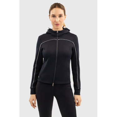 Sweat zippé femme Harcour Bryssea – équitation