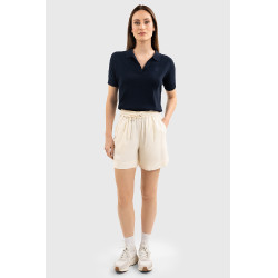 Short Harcour Baylee femme Coquillage Beige