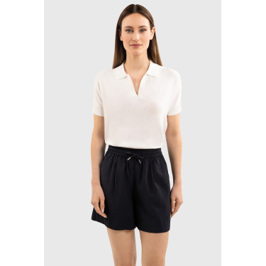 Polo Harcour Babeth femme Blanc Polo Harcour Babeth femme Blanc
