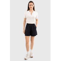 Polo Harcour Babeth femme Blanc Polo Harcour Babeth femme Blanc