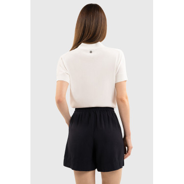 Polo Harcour Babeth femme Blanc Polo Harcour Babeth femme Blanc