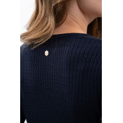 Pull Harcour x Versailles Antoinette Marine Bleu marine