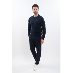 Pull d’équitation Harcour Arthur homme – col rond Pull d’équitation Harcour Arthur homme – col rond