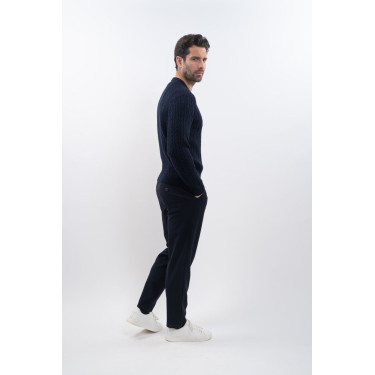 Pull d’équitation Harcour Arthur homme – col rond Pull d’équitation Harcour Arthur homme – col rond