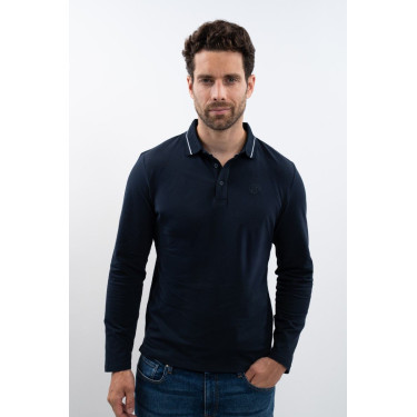 Polo homme équitation Harcour Malik – manches longues