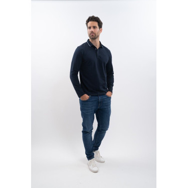Polo homme équitation Harcour Malik – manches longues