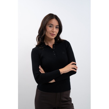 Polo Harcour Aurore Noir