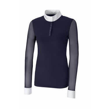 Wedstrijdbloes Mesh Lange Mouw Pikeur dames Wedstrijdbloes Mesh Lange Mouw Pikeur dames