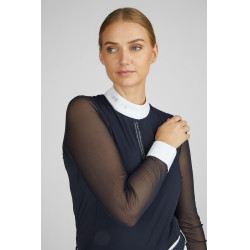 Wedstrijdbloes Mesh Lange Mouw Pikeur dames Wedstrijdbloes Mesh Lange Mouw Pikeur dames