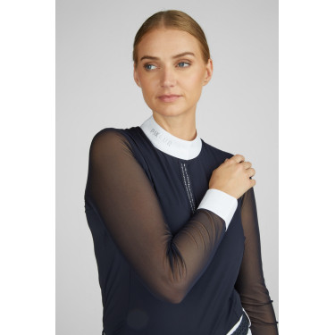 Wedstrijdbloes Mesh Lange Mouw Pikeur dames Wedstrijdbloes Mesh Lange Mouw Pikeur dames