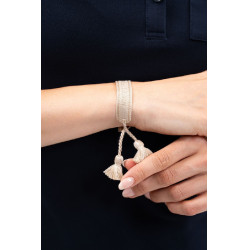 Bracelet Harcour x Versailles Lison Lin Beige