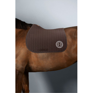 Tapis de selle Harcour Alaska Cacao Marron
