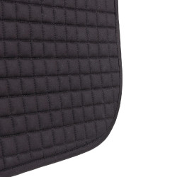 Tapis de selle de dressage coton Deluxe Shires Arma Noir
