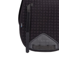 Shires Arma Deluxe katoenen zadeldek Zwart Shires Arma Deluxe katoenen zadeldek Zwart