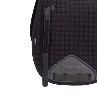 Tapis de selle coton Deluxe Shires Arma Numnah Noir