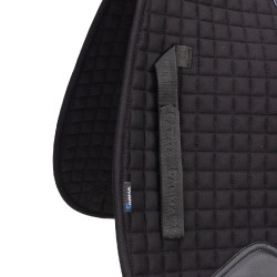 Tapis de selle coton Deluxe Shires Arma Numnah Noir