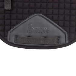 Shires Arma Deluxe katoenen zadeldek Zwart