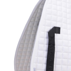 Tapis de selle coton Deluxe Shires Arma Numnah Blanc
