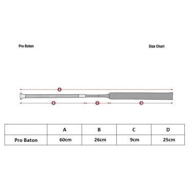 LeMieux Pro Baton Zweep Marineblauw