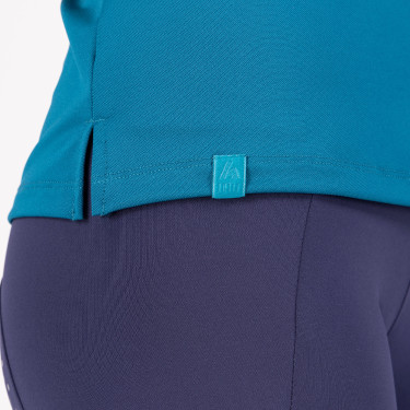 Mouwloze rijpolo dames – technisch, ademend | Aubrion