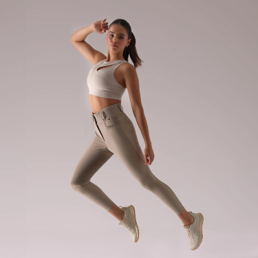 Pantalon d’équitation femme grip Shires Aubrion Optima Pro