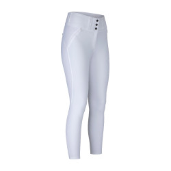 Pantalon d'équitation Optima MX Shires Aubrion Blanc