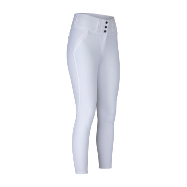 Pantalon d'équitation Optima MX Shires Aubrion Blanc