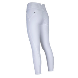 Pantalon d'équitation Optima MX Shires Aubrion Blanc