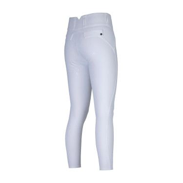 Pantalon d'équitation Optima MX Shires Aubrion Blanc