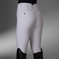Pantalon d'équitation Optima MX Shires Aubrion Blanc