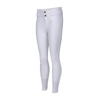 Pantalon d'équitation Optima Gx jeune cavalier Shires Aubrion Blanc