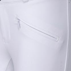 Pantalon d'équitation Optima Gx jeune cavalier Shires Aubrion Blanc Pantalon d'équitation Optima Gx jeune cavalier Shires Aubrion Blanc