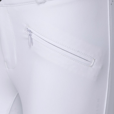 Pantalon d'équitation Optima Gx jeune cavalier Shires Aubrion Blanc Pantalon d'équitation Optima Gx jeune cavalier Shires Aubrion Blanc