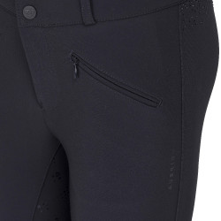 Pantalon d'équitation Optima Gx jeune cavalier Shires Aubrion Noir Pantalon d'équitation Optima Gx jeune cavalier Shires Aubrion Noir