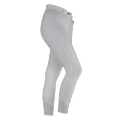 Pantalon d'équitation fille Shires SaddleHugger Blanc