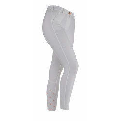 Pantalon d'équitation Chapman Shires Aubrion Blanc Pantalon d'équitation Chapman Shires Aubrion Blanc