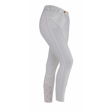 Pantalon d'équitation Chapman Shires Aubrion Blanc Pantalon d'équitation Chapman Shires Aubrion Blanc