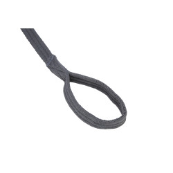 Longe de travail en sangle matelassée Shires Gris