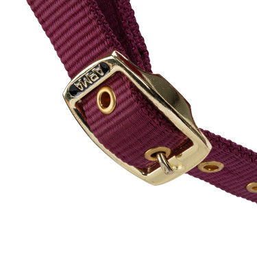 Licol et longe en fausse fourrure Shires Arma Bordeaux Licol et longe en fausse fourrure Shires Arma Bordeaux