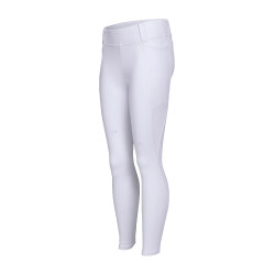 Legging d'équitation Optima MX jeune cavalier Shires Aubrion Blanc Legging d'équitation Optima MX jeune cavalier Shires Aubrion Blanc