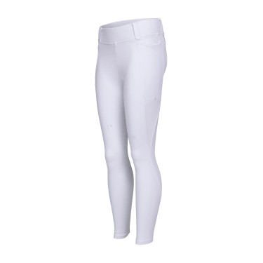 Legging d'équitation Optima MX jeune cavalier Shires Aubrion Blanc Legging d'équitation Optima MX jeune cavalier Shires Aubrion Blanc