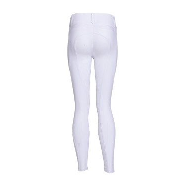 Legging d'équitation Optima MX jeune cavalier Shires Aubrion Blanc Legging d'équitation Optima MX jeune cavalier Shires Aubrion Blanc