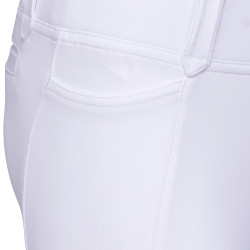 Legging d'équitation Optima MX jeune cavalier Shires Aubrion Blanc Legging d'équitation Optima MX jeune cavalier Shires Aubrion Blanc