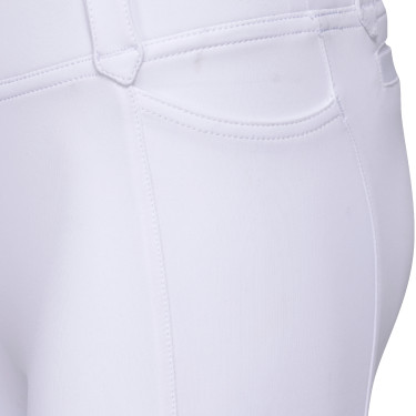 Legging d'équitation Optima MX jeune cavalier Shires Aubrion Blanc Legging d'équitation Optima MX jeune cavalier Shires Aubrion Blanc