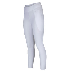 Legging d'équitation Optima Gx Shires Aubrion Blanc Legging d'équitation Optima Gx Shires Aubrion Blanc
