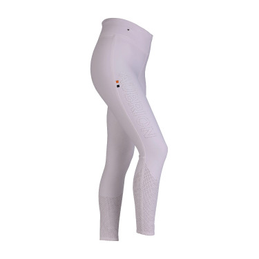 Legging d'équitation Optima Air Shires Aubrion Blanc Legging d'équitation Optima Air Shires Aubrion Blanc