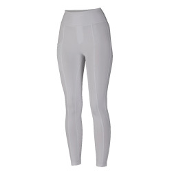 Legging d'équitation Hudson Shires Aubrion Blanc