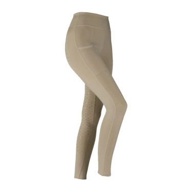 Legging d'équitation Hudson Shires Aubrion Beige