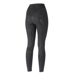 Legging d'équitation Hudson fille Shires Aubrion Noir Legging d'équitation Hudson fille Shires Aubrion Noir